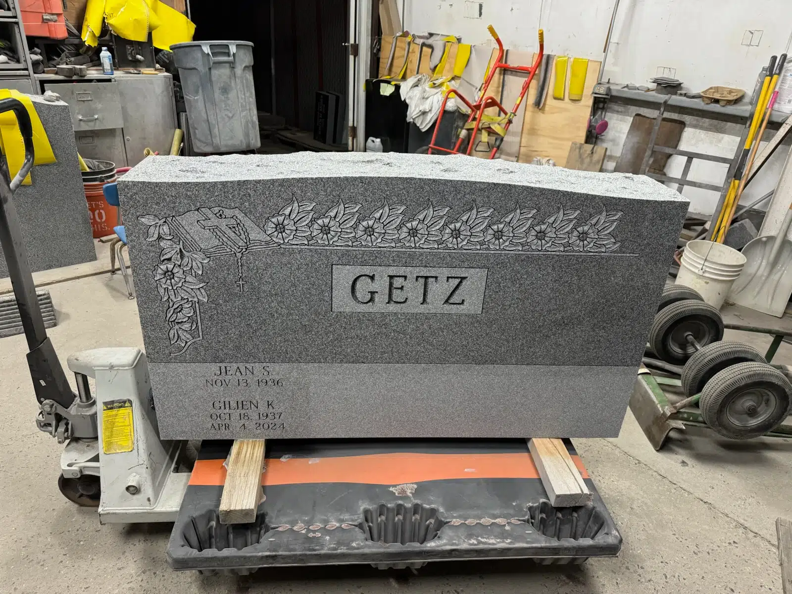 Granite Headstone Maker / Company hand-carved by NJ Headstone Dealer in NJ — image 5